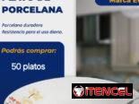 Platos de porcelana