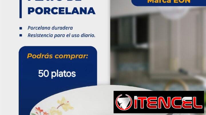 Platos de porcelana