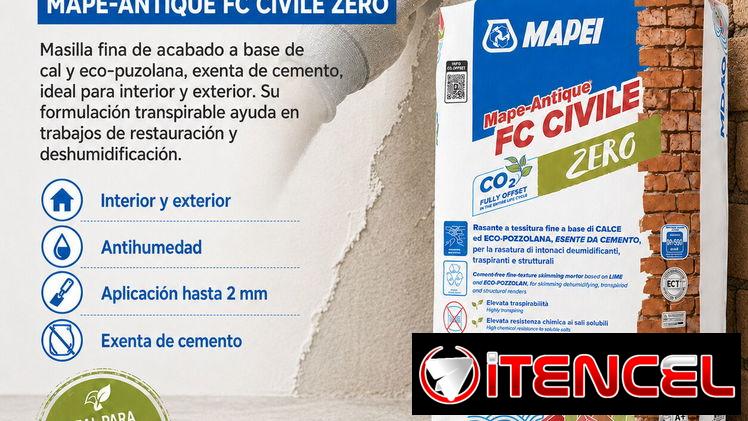 Mapei -Masilla blanca interior/exterior – Saco 25 kg- MAPEANTIQUE CV CIVILE misma line de la masilla planitop