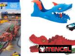 Pista HOT WHEELS/ carros sueltos / set de 5 carros / impulsor dinosaurio ‼️