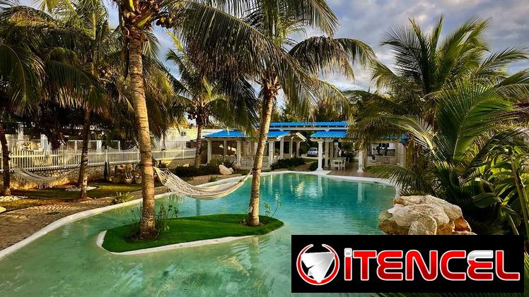 ✨Cod. Z – Villa de Lujo + Piscina Gigante . Disponible para Eventos 🌊✨. Capacidad 500 personas