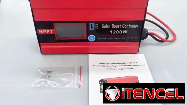 Controlador solar MPPT 600W/1200W — 30Amp….controlador Solar Boost para carga de vehículos eléctricos