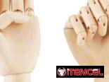 Mano de madera articulada nueva
