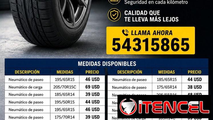 Venta de neumáticos