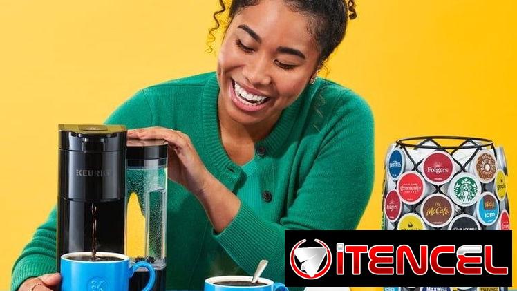 ☎️53544655 🛵 Entrega Disponible ⭐ Cafetera Keurig K-Express Essentials de Una Taza Compatible con Cápsulas K-Cup – Roj⭐