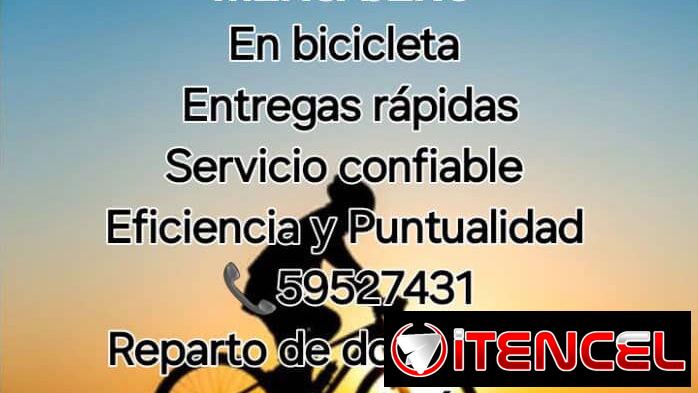 Mensajero en bicicleta