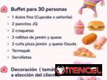 Decoración y paquetes de cumpleaños