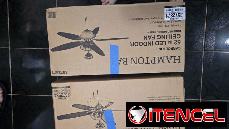 Ventiladores de techo con lámpara