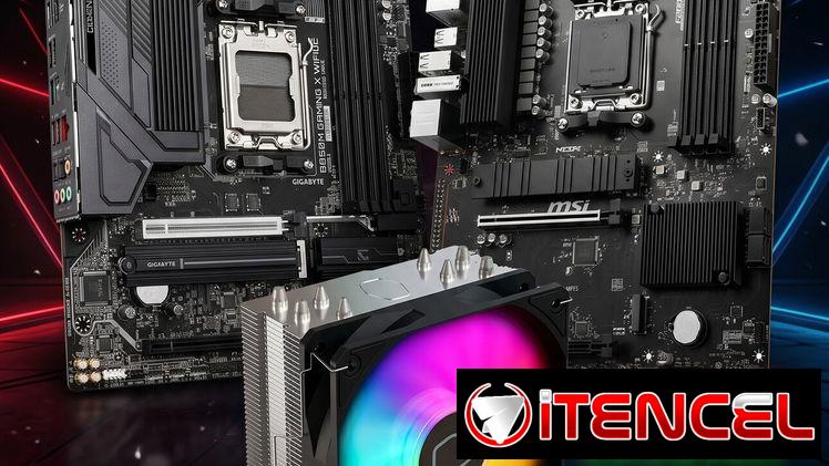 Combo Gaming AM5 Motherboard Gigabyte o MSI + Cooler Master Hyper 212, Envío Gratis Habana + Garantía