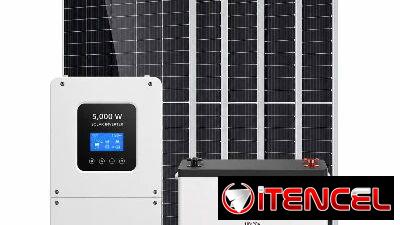 Kit Solar de 5kW con Montaje, Transporte y Garantía de 1 Año