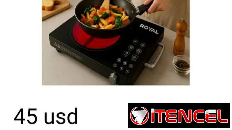 Fogón infrarrojo royal 1500 w