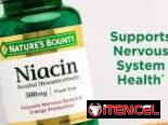 Niacin 120 tabletas (500 mg)