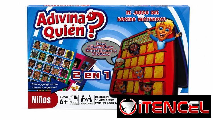 Juego de mesa. Adivina quién