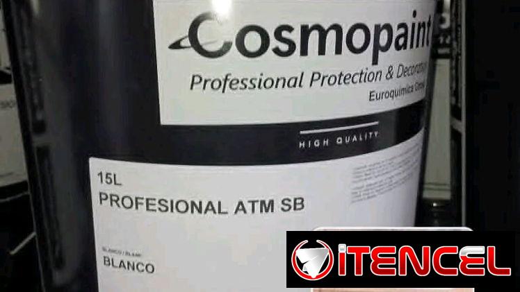 Pintura de vinil 15L , Euroquimica,  importada,  alta calidad..