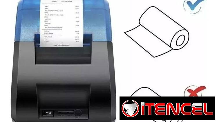 Impresora térmica pequeña para imprimir recibos