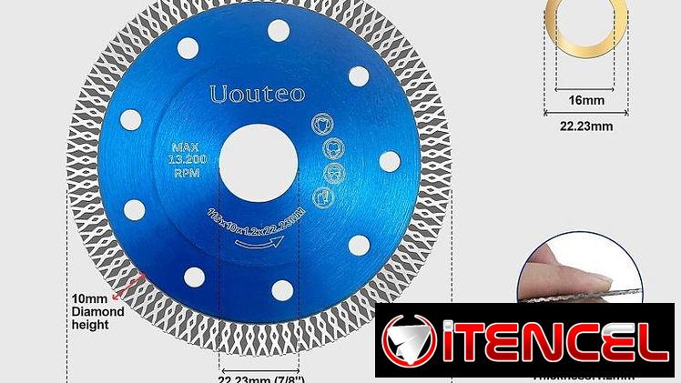 Para corte de porcelanato y mármol 4.5″/115mm