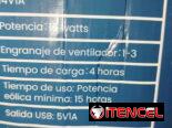 Ventilador recargable