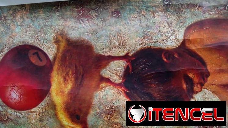 Reproducciones de pinturas de artistas cubanos