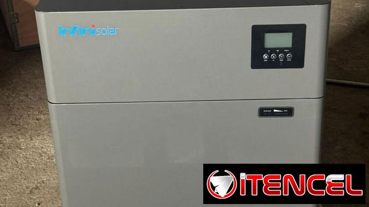KIT INFINITY SOLAR 6kW & 15kWh  INVERSOR SOLAR + BATERÍA DE LITIO  ⚡ ENERGÍA CONFIABLE, DONDE LA NECESITES  INVERSOR  ·