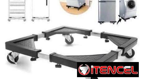 Base ajustable con ruedas para electrodomésticos