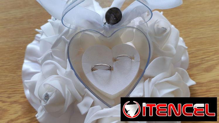 ESTUCHE PARA ANILLOS DE BODA!!