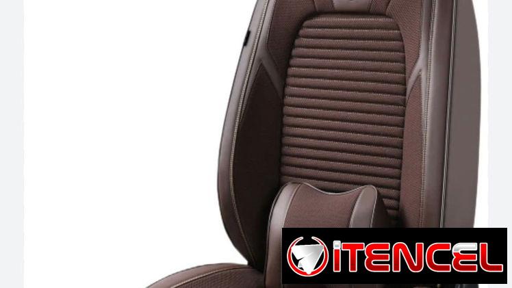 Juego de forro de asiento de auto de cuero sintético+Forro de timón en 150usd Tel. 53714462