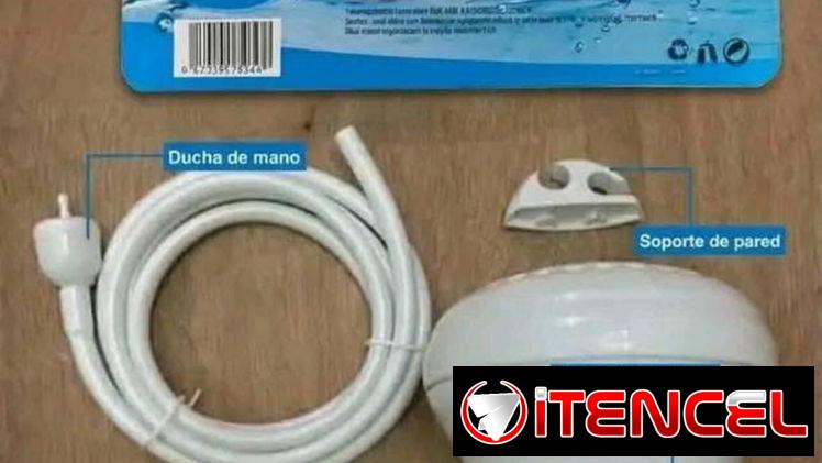 Ducha eléctrica con resistencia de repuesto