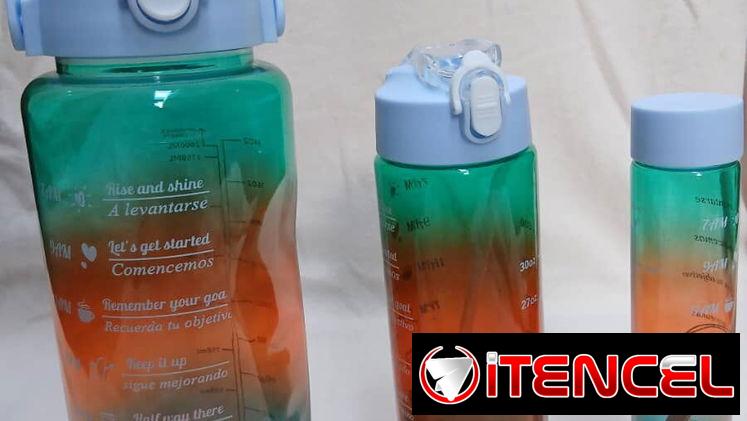 Termo platico set de 3 piezas (M)