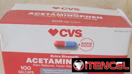 Acetaminophen 500mg,  Acetaminophen PM, importado