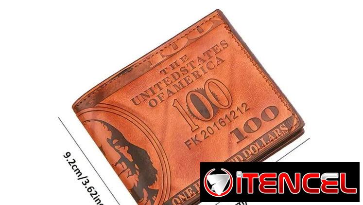 Billetera para hombre de cuerpo sintético