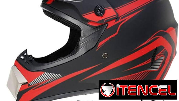 Juego de casco de moto aprobado por el DOT, casco de moto con guantes y gafas Nuevo en la caja