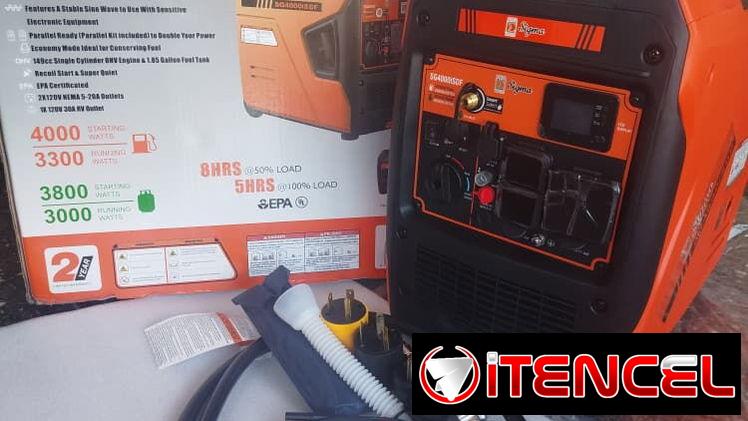 ⚡🔌 GENERADOR SIGMA 4000W – DUAL FUEL INVERTER 🔌⚡