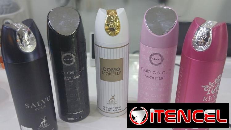 Sprey corporal de hombre y de mujer