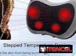 Cojín masajeador varias áreas del cuero con temperatura y vibración. .  45 Usd