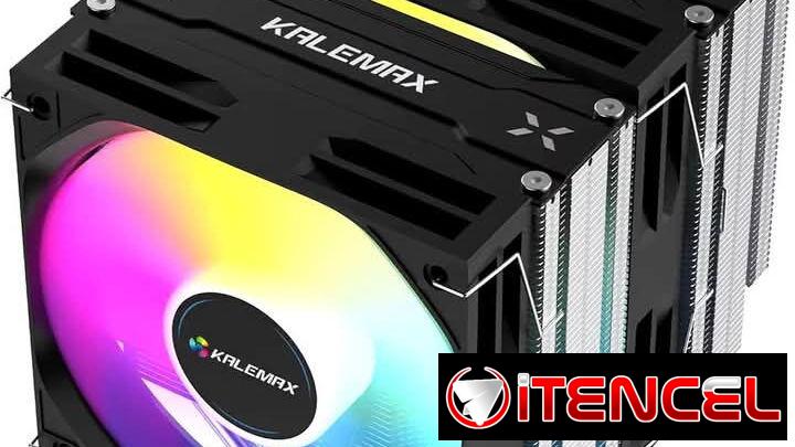 Pregunté cualquier duda 75usd kalemax con 265w de tdp ARGB – Enfriador de aire de doble torre para CPU, tubos de calor d