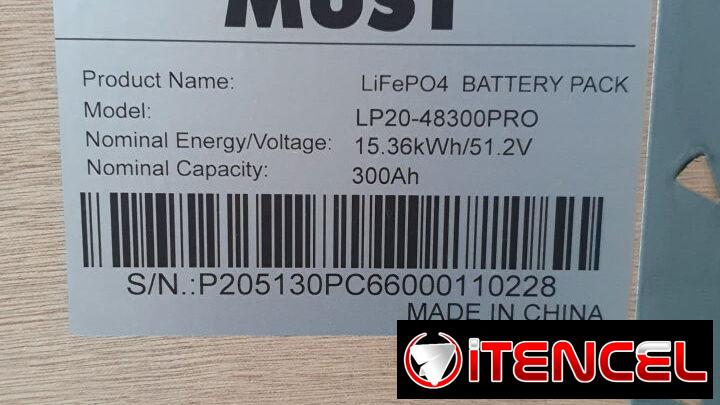 Kit solar 2 en1 must 6kw con 15w ver foto  3 meses de garantía