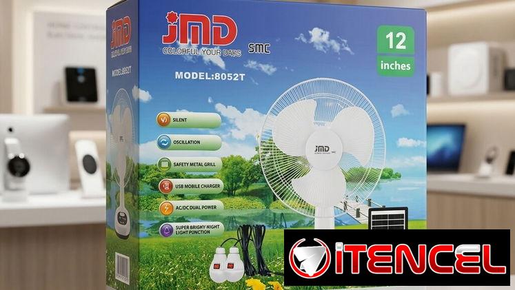 Ventilador recargable JMD