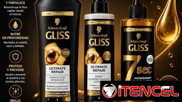PACK GLISS ULTIMATE REPAIR, PARA CABELLOS MUY DAÑADOS