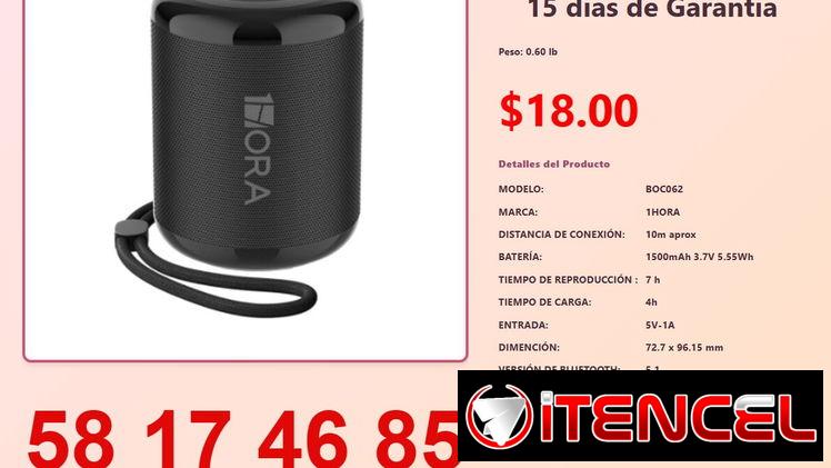 BOC062 1HORA Portable Bluetooth Speaker