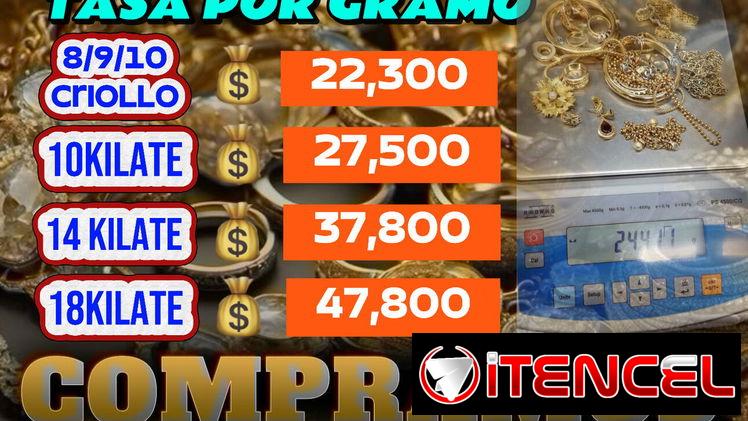 Servicio de compra Oro en cualquier estado pago en efectivo al instante y sin rodeo 💲