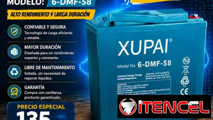 SE VENDEN BATERIAS XUPAI 6-DMF-58