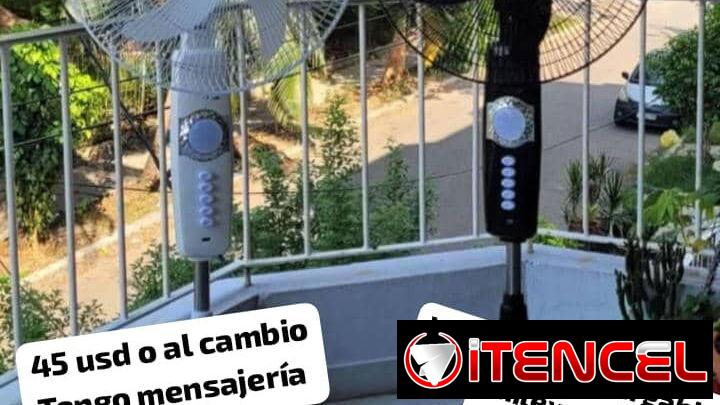 Ventilador recargable