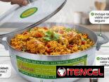 Olla de aluminio con tapa (CV)