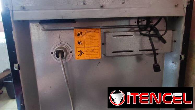 Cocina GE 5 hornillas con horno de acero inoxidable