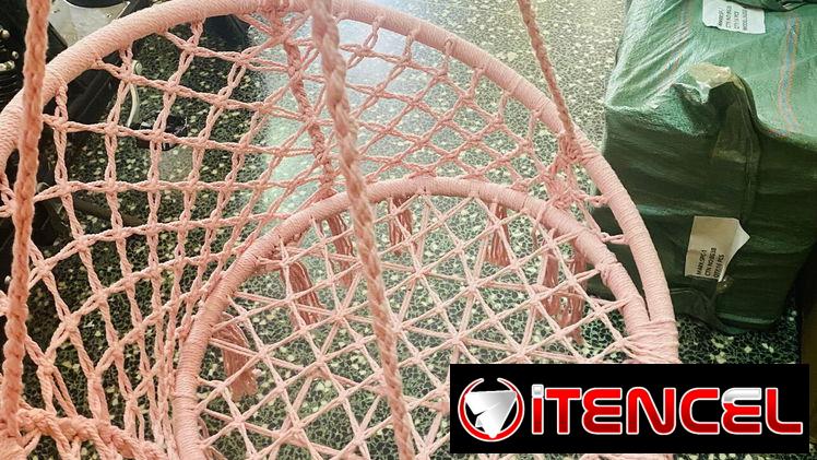 📣 50 📣 SILLA HAMACA DE MACRAME. MENSAJERÍA CON FACTURA Y GARANTÍA. TLF 54833699