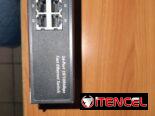 Switch de RED LAN marca Planet 24 puertos + 2 rollos de cables de red