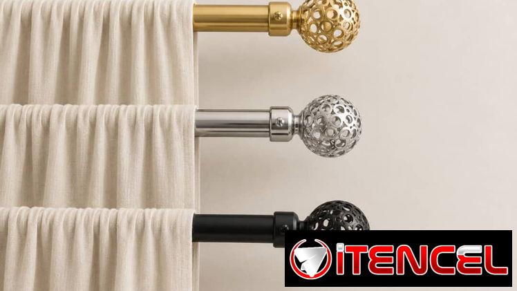 ✨ Cortinero Decorativo Expandible – Haus  💵 Precio: 12 USD . Elegante como mereces.