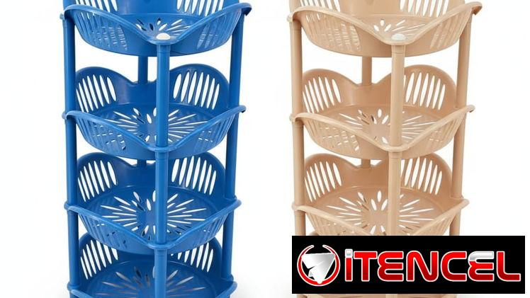 Organizador Multiuso Redondo de 4 Niveles (cv)