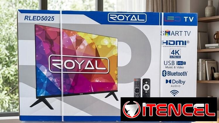 🎬 SMART TV ROYAL DE 50 PULGADAS