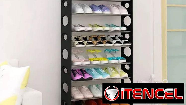Zapatera de 10 niveles 22usd